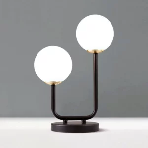 Retro Modern Frosted Glass Table Lamp